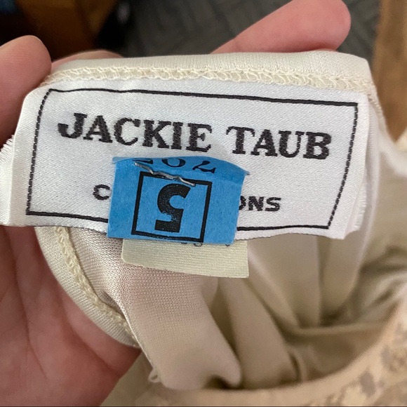 SOLD Vintage Sheer Puff Sleeve Dress - Picture 11 of 16